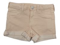 Svetloružové rifľové kraťasy H&M