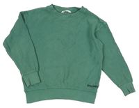 Zelená vzorovaná mikina H&M