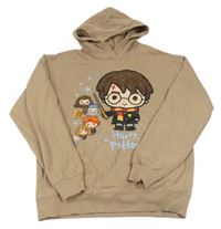 Béžová mikina Harry Potter s kapucí H&M