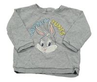 Sivá mikina s Bugs Bunnym