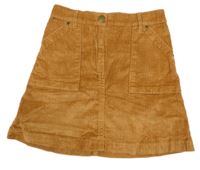 Medová menšestrová sukňa Tu