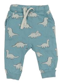 Pomněnkové tepláky s dinosaury H&M
