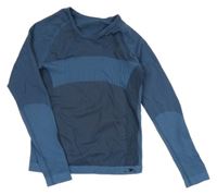 Modro-tmavomodré spodné funkčné tričko