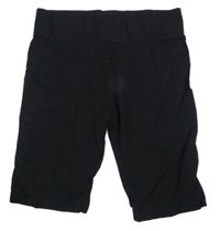 Čierne legínové kraťasy