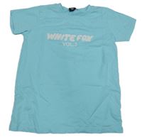 Belasé tričko s logom White Fox