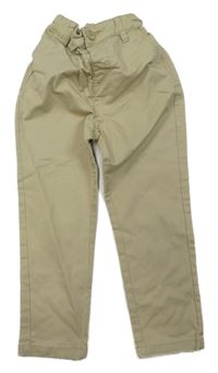 Béžové plátenné chino nohavice Denim Co.