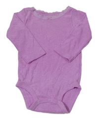 Lila body s čipkou Carter´s