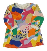 Farebné vzorované teplákové šaty H&M