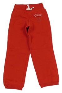 Červené tepláky s číslom H&M