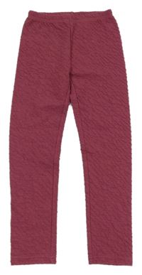 Vínové mačkané legíny Topolino