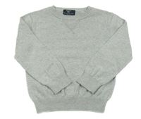 Sivý melírovaný sveter MANGO