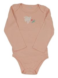 Broskvové body s vtáčikom impidimpi