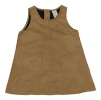 Hnedé semišové šaty H&M