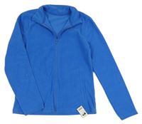 Nové - Modrá fleecová prepínaci mikina Dunnes
