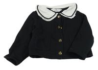 Čierna prepínaci mikina s golierikom H&M