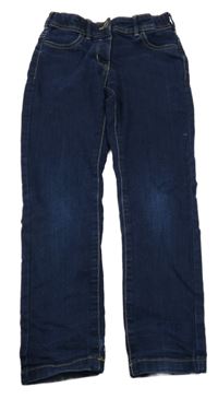 Tmavomodré skinny rifle C&A