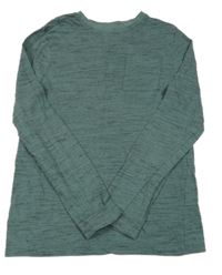 Khaki melírované triko s kapsou F&F