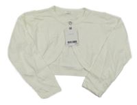 Nové - Smotanové svetrové bolerko Next