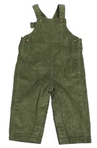 Khaki laclové manšestráky s kapsou Carter's