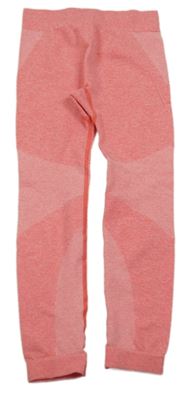 Ružové melírované thermo legíny Lupilu