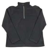 Tmavosivá fleecová mikina alive