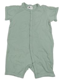 Minotvý rebrovaný kraťasový overal H&M