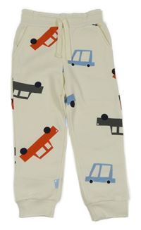 Nové - bílé tepláky s auty Primark