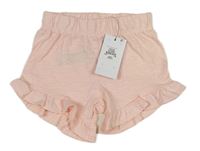 Světlerůžové kraťasy s volánky Primark
