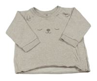 Béžová mikina s ňufáčikom  H&M