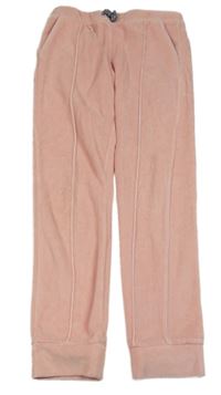 Ružové zamatové tepláky Mayoral