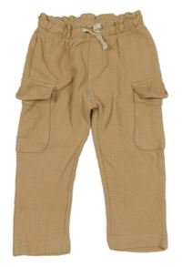 Béžové cargo tepláky Ergee