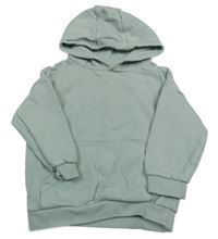 Mintová mikina s kapucňou F&F