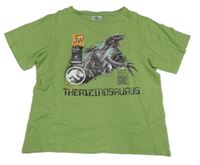 Svetlozelené tričko s dinem - Jurský svět