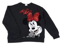Černá mikina s Minnie George
