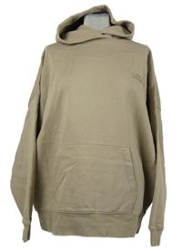 Dámska béžová oversized mikina s kapucňou F&F