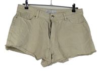 Dámske béžové rifľové kraťasy Denim