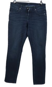 Dámské tmavomodré skinny rifle Cambio 