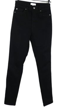 Dámske čierne skinny rifle H&M