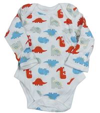 Biele body s dinosaurami George