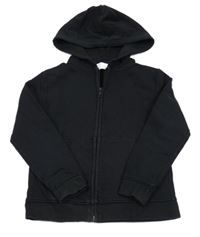 Čierna prepínaci mikina s kapucňou H&M