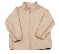 Svetloružová nepromokavá bunda