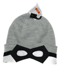 Nové - Sivá čapica s maskou H&M
