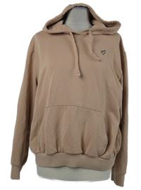 Dámská starorůžová mikina s klokankou a kapucí H&M