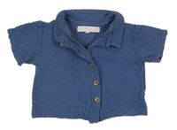 Modrá mušelínová košeľa RZ