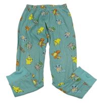 Zelenomodré pyžamové kalhoty - Pokémon H&M