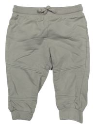 Béžovošedé tepláky