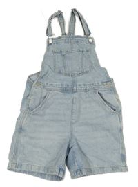 Svetlomodré rifľové na traké kraťasy H&M