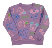 Lila mikina s Minnie