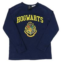 Tmavomodré pyžamové tričko s potiskem - Harry Potter zn. H&M