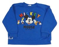 Modrá mikina s Mickeym Disney